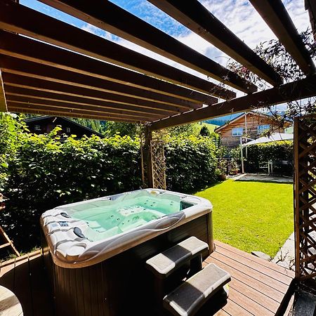 The Swiss Paradise 2 Apartment With Garden, Whirlpool, And Mountain Panorama Wirzweli Bagian luar foto