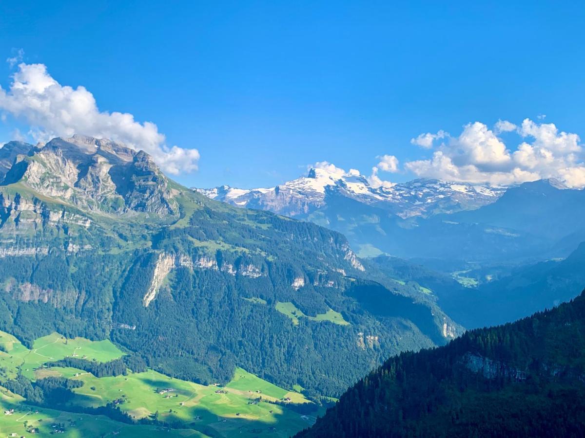The Swiss Paradise 2 Apartment With Garden, Whirlpool, And Mountain Panorama Wirzweli Bagian luar foto