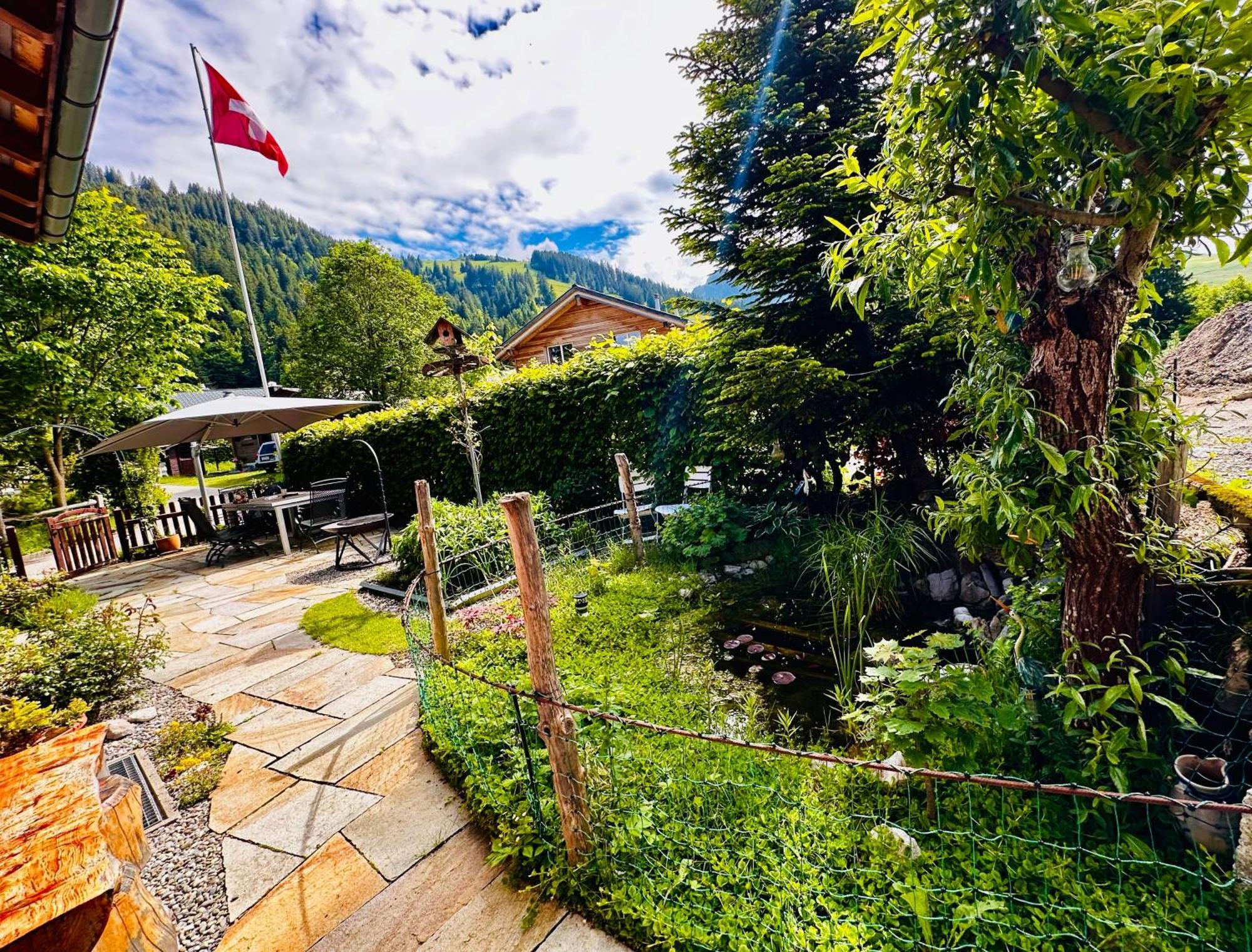 The Swiss Paradise 2 Apartment With Garden, Whirlpool, And Mountain Panorama Wirzweli Bagian luar foto